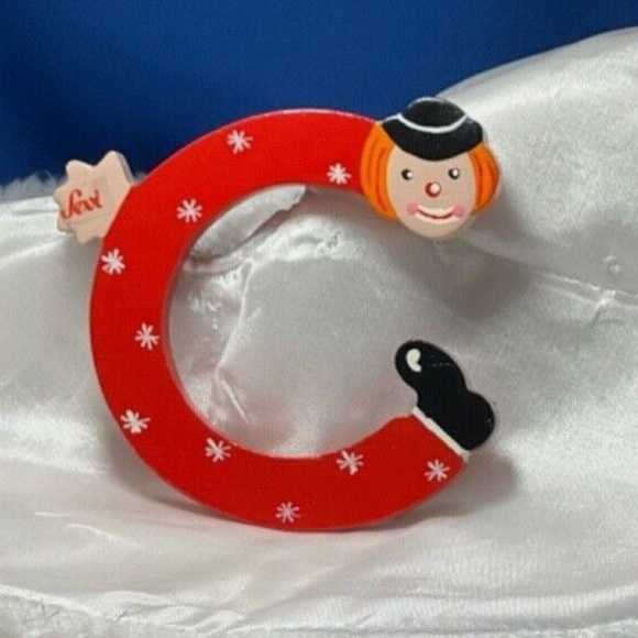 Sevi Hand Painted Alphabet Letters Wood Multicolor - Picture 6 of 15